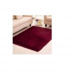 JIBAO Soft Fluffy Carpet - Maroon-7*10