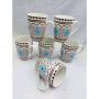 Classic Kitchenware Beautiful And Classy Ceramic Mugs/Cups For Tea/Coffee-Set(6)