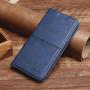 Generic Samsung Galaxy A12 Case Leather Wallet Phone Case Flip Cover - Blue