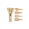 Generic 5 Piece Bamboo Wooden Kitchen Cooking Utensils Set