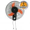 Mika MFW161/OB - 16" Wall Fan, 60W -  Orange & Black