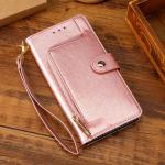 Generic Huawei Y7A Case Leather Wallet Phone Case Flip Cover - Pink