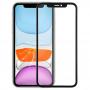 Generic Front Screen Outer Glass Lens With Frame For IPhone 11(Black)