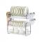 Generic Ultimate Kitchen 3Tier Stainless Steel Dish Drainer Dry Rack