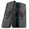 Generic HUAWEI Y9s Heavy Duty Armor Hard Back Cover With 360 Degree Rotatory Ring Stand - BLACK