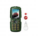 X Tigi S23- 10000mAh Powerbank Phone - Black & Green plus USB Light s23 BIG