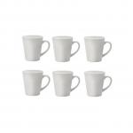 Generic Unbreakable Melamine Coffee/Tea Cups - Set Of 6