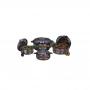 Generic Stainless Steel Hotpot-4pcs