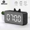 Generic Portable Wireless Bluetooth Speaker LED Alarm Clock