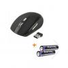 Annov 2.4 GHz Optical Wireless Mouse + Batteries