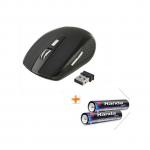 Annov 2.4 GHz Optical Wireless Mouse + Batteries