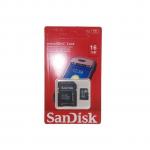 Sandisk Memory Card - Micro SD - 16GB - Black