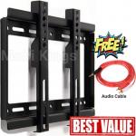 Generic 14" - 42" TV Wall Mounting Bracket + Audio Cable