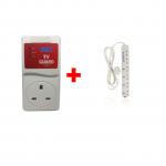 MK Electronics TV Guard With FREE 6 Way Extension