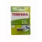 Toshiba 16GB FLASH DISK -Silver