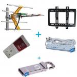 Generic  Aerial + 14"- 42" + TV Guard + 4way + 32GB Flash