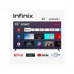 Infinix X1 32" Inch FRAMELESS Smart AndroidTV,In-Built Wi-Fi,Google
