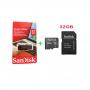 Sandisk Flash Disk - USB 32GB Flash Dive + 32GB Memory Mem Card