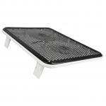 Generic Blue LED Dual Fans USB Port Cooling Stand Pad Cooler For Laptop Notebook
