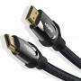 Vention Nylon Braided HDMI Cable 1.5 M Black Metal Type