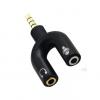 Generic 3.5mm Jack Audio Splitter Audio And Earphone