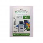 Micro SD- Boost Memory card 4GB