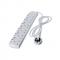 Jsb 6 way power extension cable - white- with 3Metre Cable