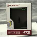 Transcend 4TB External Hard Disk USB 3.0 - PURPLE/BLUE