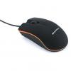 Lenovo Wired Mouse 1000dpi- Black & Orange