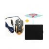 Microkingdom G6 Wired Gaming Mouse Colorful Backlight+Mouse Pad