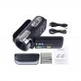 Generic Digital Camcorder - HDV-302P - 3.0 "- 15FPS - 24MP - 16X - Black - JGCI