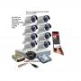 Hikvision 8-camera pack,cctv kit with 2TB HDD