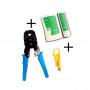 Generic Professional RJ45 RJ11 RJ12 LAN Network Crimping Tool, UTP LAN Cable Tester and Portable Cable Wire Stripper