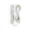 Power King 4-Way Extension Cable - White