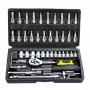 Generic 46Pcs Spanner Socket Screwdriver Car Repair Tool Ratchet Wrench Set
