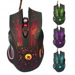 Generic USB Gaming Mouse Adjustable 7 Buttons LED Optical