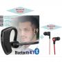 Generic Smart Wireless Bluetooth Headset V8 +Earphone