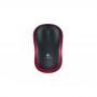 Logitech Wireless Mouse M185 - Red