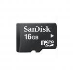 Sandisk Memory Card - Micro SD - 16 GB - Black