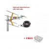 Phelistar Digital TV Aerial + 10mtr Cable + Free Cable Clips