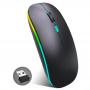 Generic Wireless Rechargeable Slim Mouse With LED