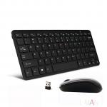 Generic Smart Tv, Android Box Mini Wireless Keyboard + Mouse - Black