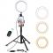 Generic 8" Selfie Ring Light With Tripod Stand & Cell Phone Holder
