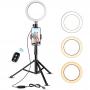 Generic 8" Selfie Ring Light With Tripod Stand & Cell Phone Holder