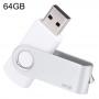 Generic 64GB Twister USB 2.0 Flash Disk(White)