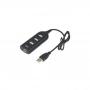 Generic USB Hub Extension with 4 ports - Black