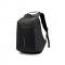 Generic Stylish AntiTheft Backpack with USB charging And Code Lock Password - Black