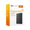 Seagate Expansion 2TB - Portable External Hard Drive - USB 3.0 - Black