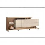 Belaflex Verona TV Stand Rack For Up To 72` TV-Off White