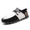 Fashion Men`s Casual Shoes Spring Peas Breathable -black